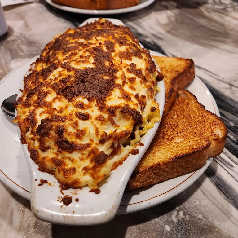 Baked Lasagna at Pappa's Family Restaurant & Lounge in Edmonton, AB