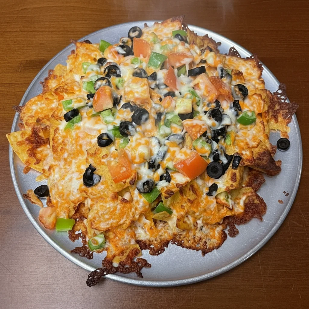 Nacho at Pappa's Family Restaurant & Lounge Edmonton - Loaded nachos with cheese and toppings